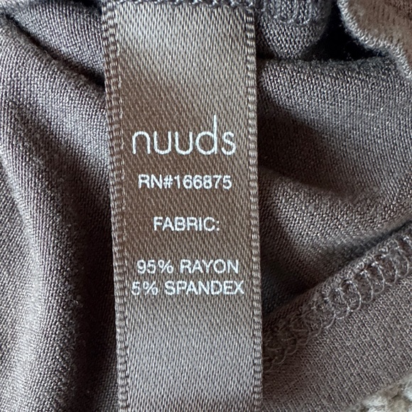 Nuuds Women’s Heather Green/Gray Tee Size S - Picture 3 of 6
